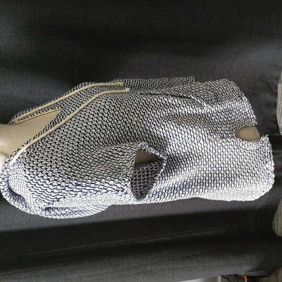 Splendid Cobalt Prairie Loose Knit Hoodie XS - Picture 8 of 9